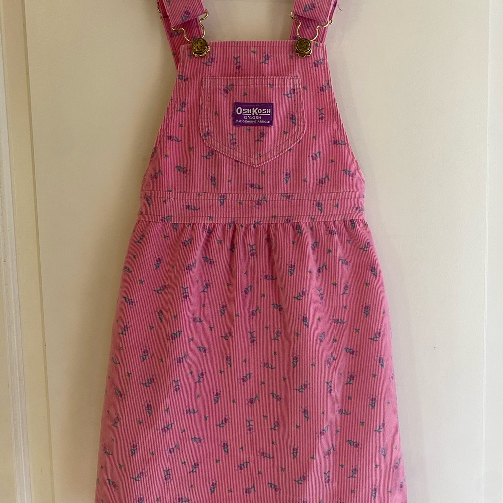 OshKosh Pink vintage corduroy dress